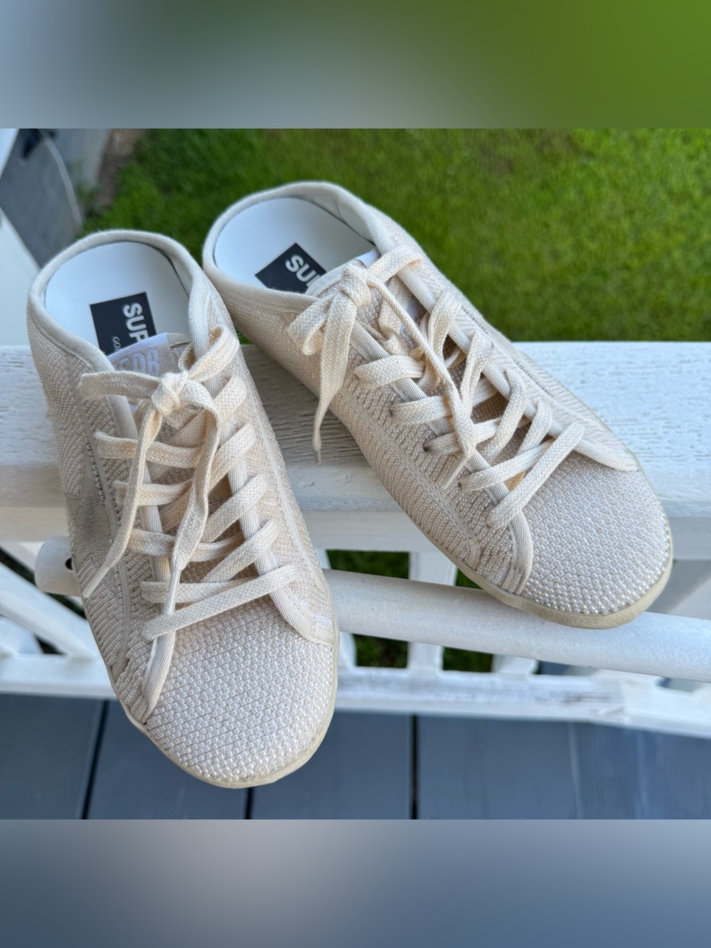 Golden Goose NIB Beaded Sabot Size 38